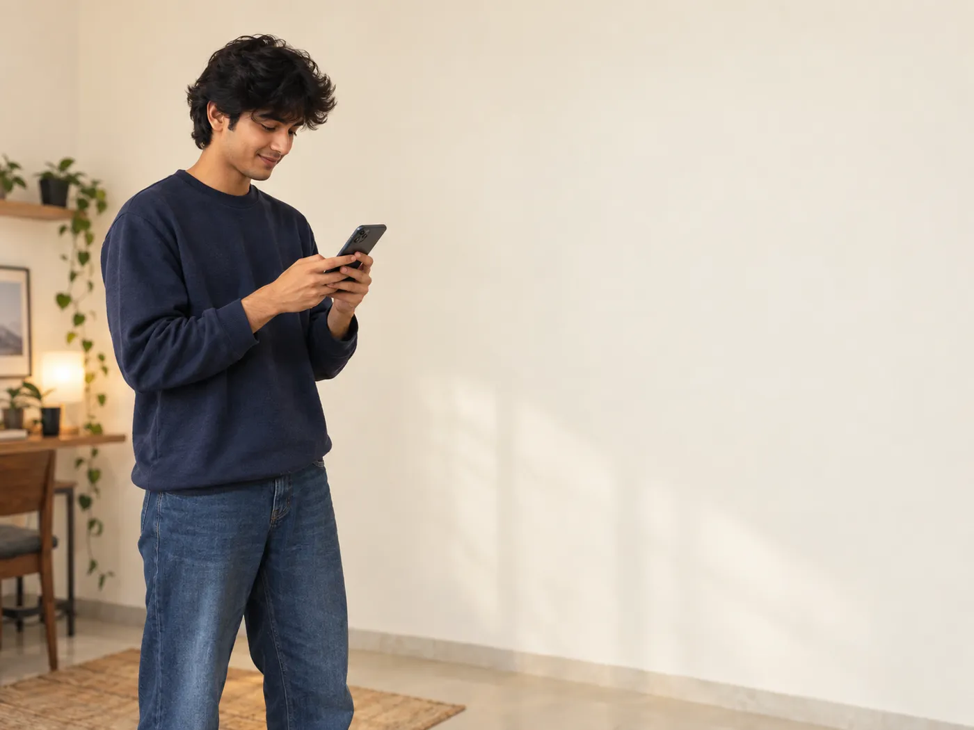 A person on their phone finding a Spotameet event